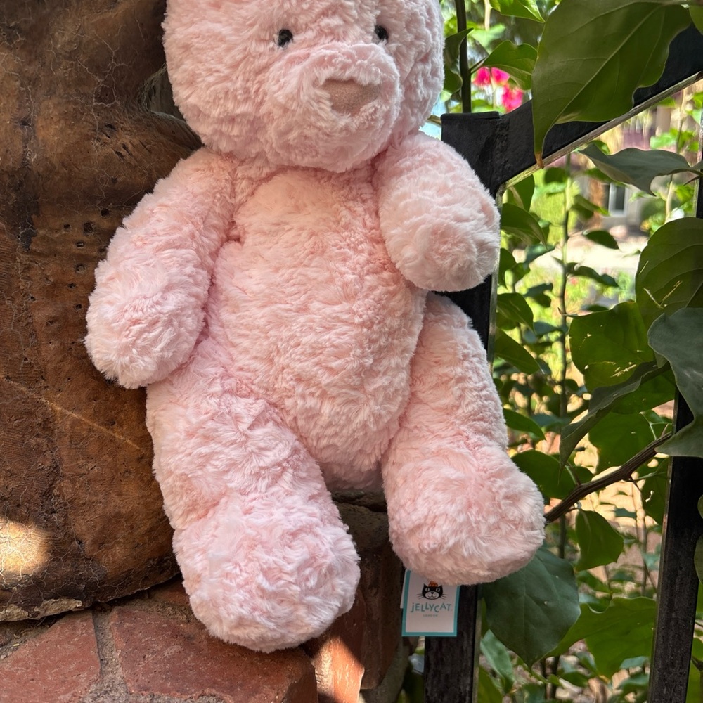 Jellycat LEOLA Bear Large Authentic US seller in-hand HTF out of stock pink
